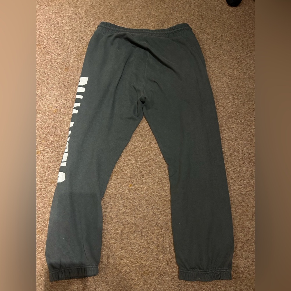 Grey palm angels sweatpants
